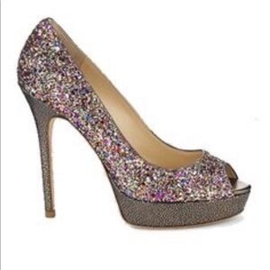 Jimmy Choo Platform Peep Toe pumps